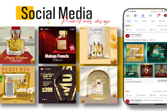 design a product manipulation, restaurant, facebook or instagram ads