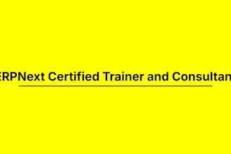 conduct erpnext training and implementation for you
