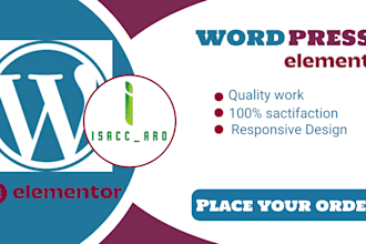create a wordpress website design, redesign, revamp, customize, or build one