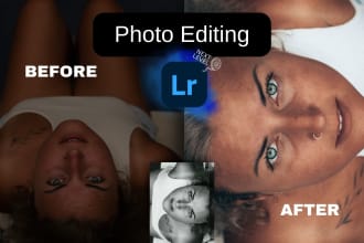 do professional photo editing with adobe lightroom as portrait, wildlife, drone