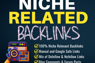 do 40 niche relevant nofollow blog comments SEO backlinks