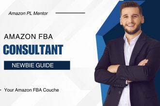 be your expert amazon fba consultant, mentor, or coach