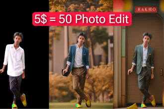 edit 50 photos in 30 dollar, restore old photos