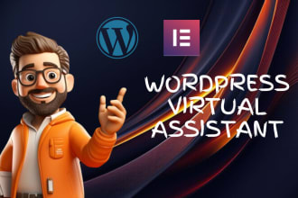 be your wordpress virtual assistant