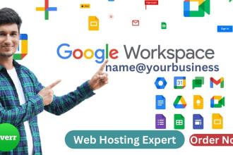 completely setup google workspace and business mail g suite