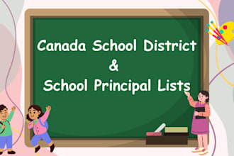 collect a list of canada school contacts