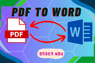convert pdf to word and word to pdf