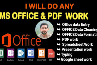 do ms office and pdf work
