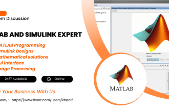 do your matlab programming and simulink design projects