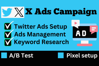 do twitter ads campaign, x ads and marketing