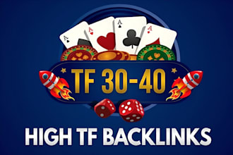 make high quality trust flow tf contextual dofollow seo backlinks