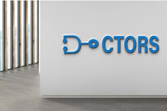 do healthcare medical dental care wellness clinical logo design