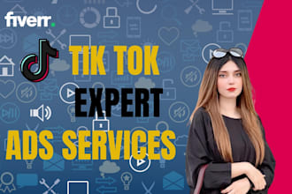 manage your tik tok ads campaign, tik tok marketing  and shopify sales