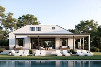 do architectural interior exterior design 3d modelling and rendering