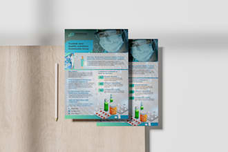 design and redesign a professional one pager, or executive summary