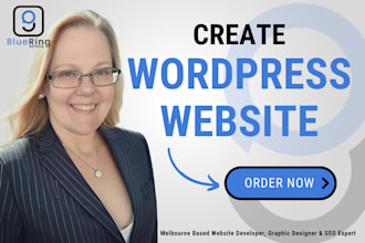 create a wordpress website