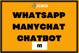 create manychat, botpress, tidio or chatfuel chatbot
