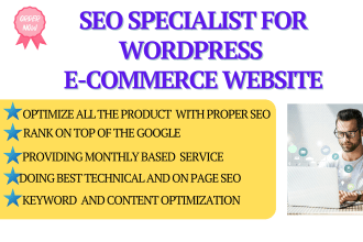 provide wordpress ecommerce SEO in a cheap price