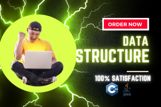 do data structures tasks, cpp and java programming