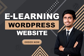 design elearning lms membership website with tutor lms and learndash