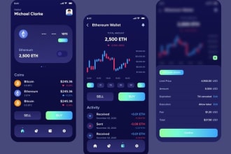 do crypto exchange website, blockchain and web3 website development