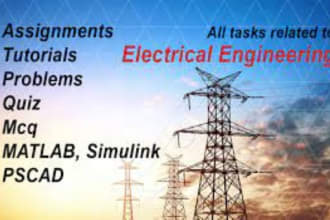 tutor you electrical and electronics  related projects and uni tasks