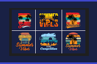 create an t shirt design bundle for your business
