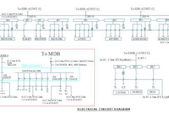 electrical drawing and detailing in autocad 2d electrical