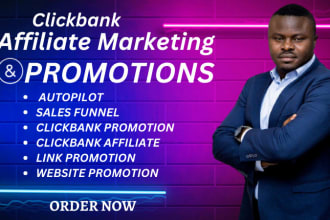 do clickbank affiliate link promotion, affiliate marketing, sales funnel