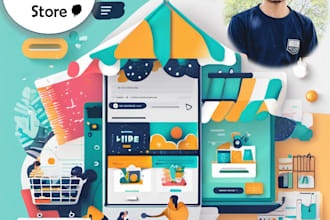 edit shopify store and theme