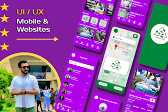 do UI UX design and prototyping for mobile apps and websites