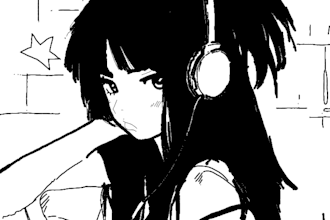 draw anime line art high quality and resolution