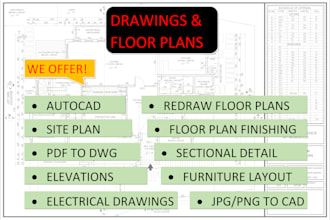 make architectural and construction drawings in autocad