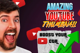 design an amazing clickbait thumbnail within 3 hours