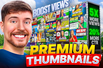 design eye catching youtube thumbnails to boost views