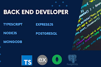 backend developer tasks with nodejs expressjs mongodb chatgpt