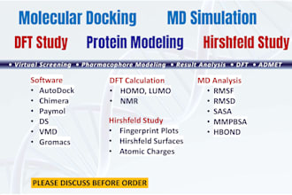 do molecular docking, MD simulation and bioinformatics analysis