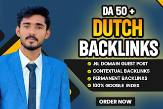 do dutch SEO dofollow backlinks with high quality netherlands link building