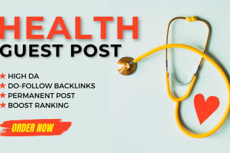 do health guest post on high da health blogs