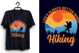 create a awesome trendy custom t shirt design for you