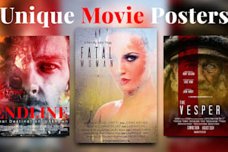 create best movie poster, film poster design