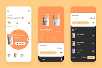 create your apps basic static UI with flutter