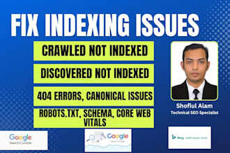 fix google search console indexing issues 404 error discover,crawled not indexed
