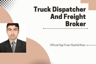 be your expert trucking dispatcher and freight broker 247