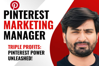 manage pinterest ads, SEO, and pin creation for etsy