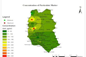 create gis maps and do spatial and remote sensing analysis