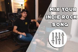 professionally mix and master your indie, rock, or folk song