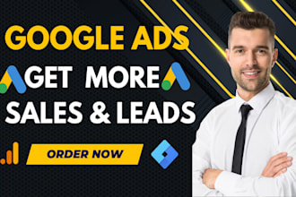 setup google ads adwords PPC campaigns to increase sales and leads