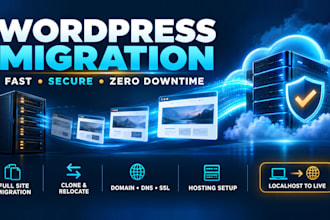 migrate your wordpress website to a new host or domain