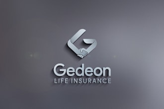 design professional credit repair, insurance, marketing, financial logo